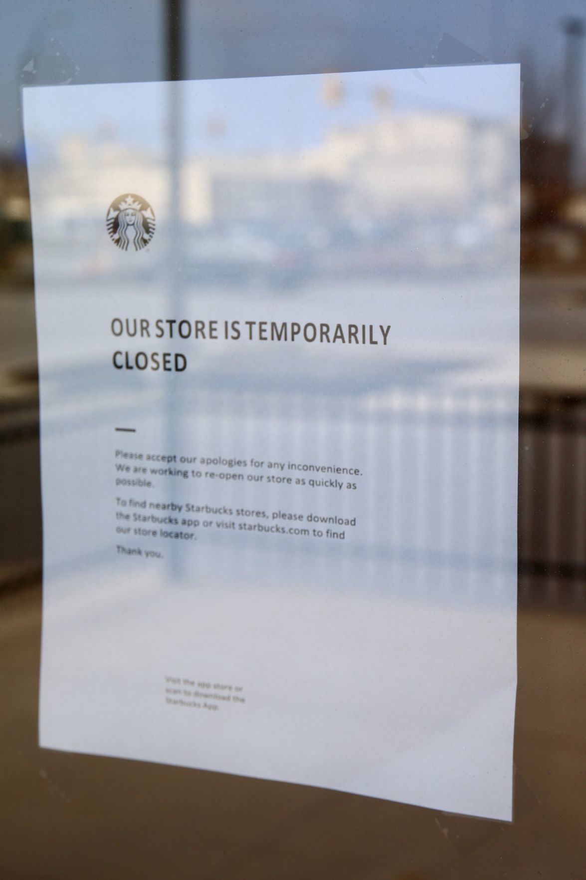 Closed for business